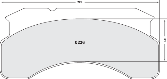 PFC 0236.22 BRAKE PADS Z-RATED CARBON METALLIC D B700 (88-89)