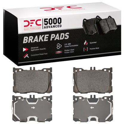 DFC 16-23 Mercedes-Benz E43 AMG Front 5000 Advanced Low Metallic Brake Pads