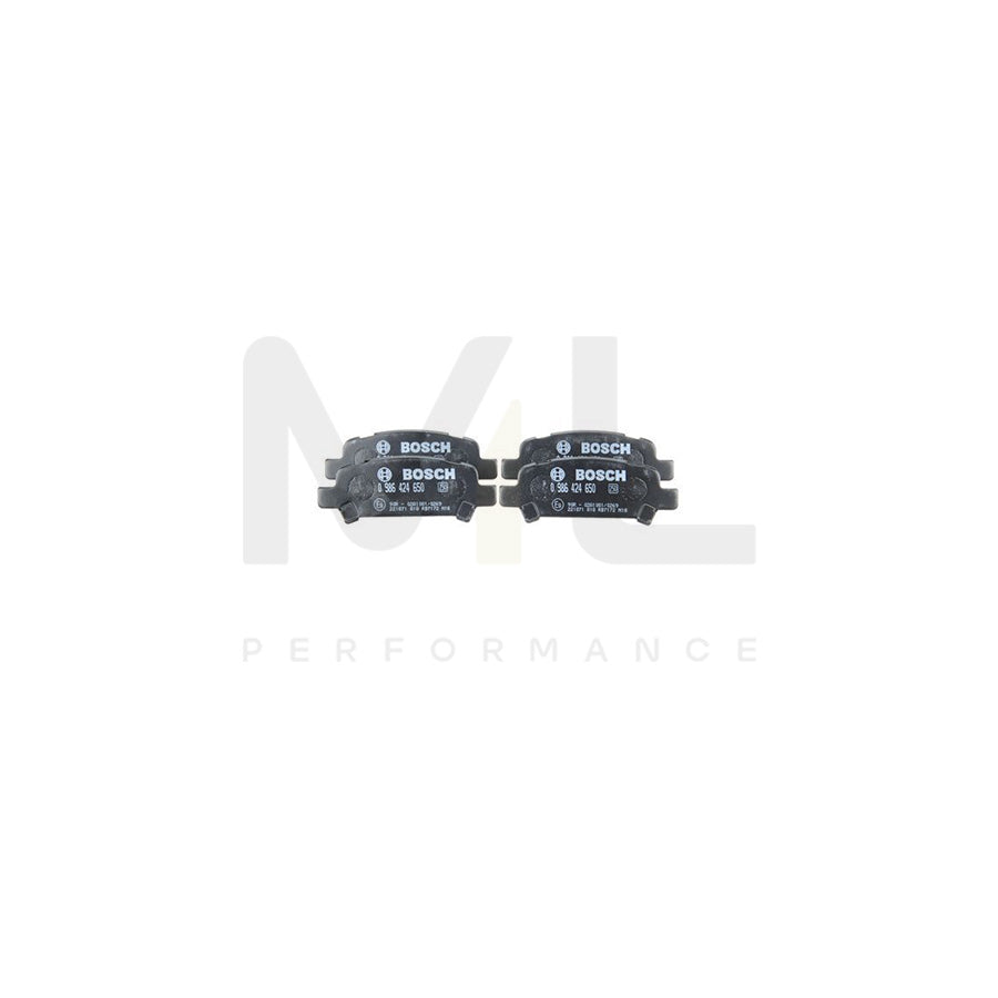 Bosch 0986424650 Brake Pad Set With Acoustic Wear Warning, With Anti-Squeak Plate BP366 | ML Performance Car Parts