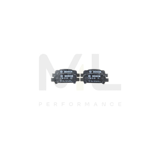Bosch 0986424650 Brake Pad Set With Acoustic Wear Warning, With Anti-Squeak Plate BP366 | ML Performance Car Parts