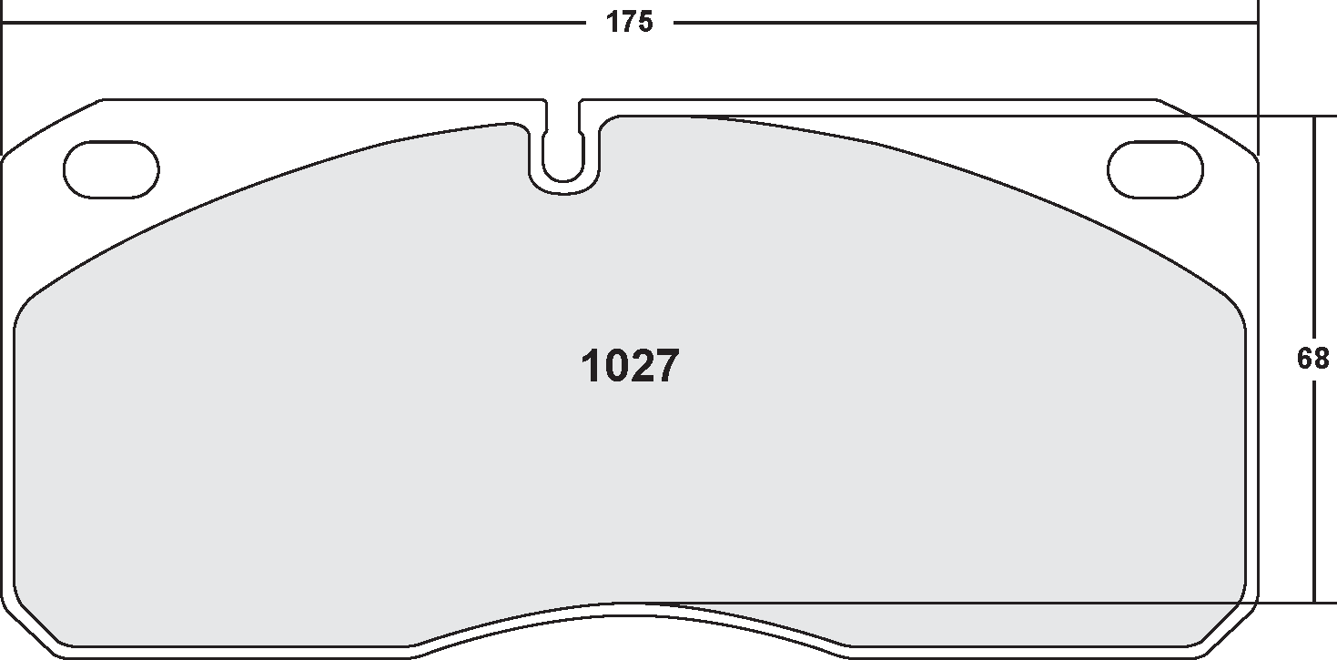 PFC 1027.10 BRAKE PADS Z-RATED