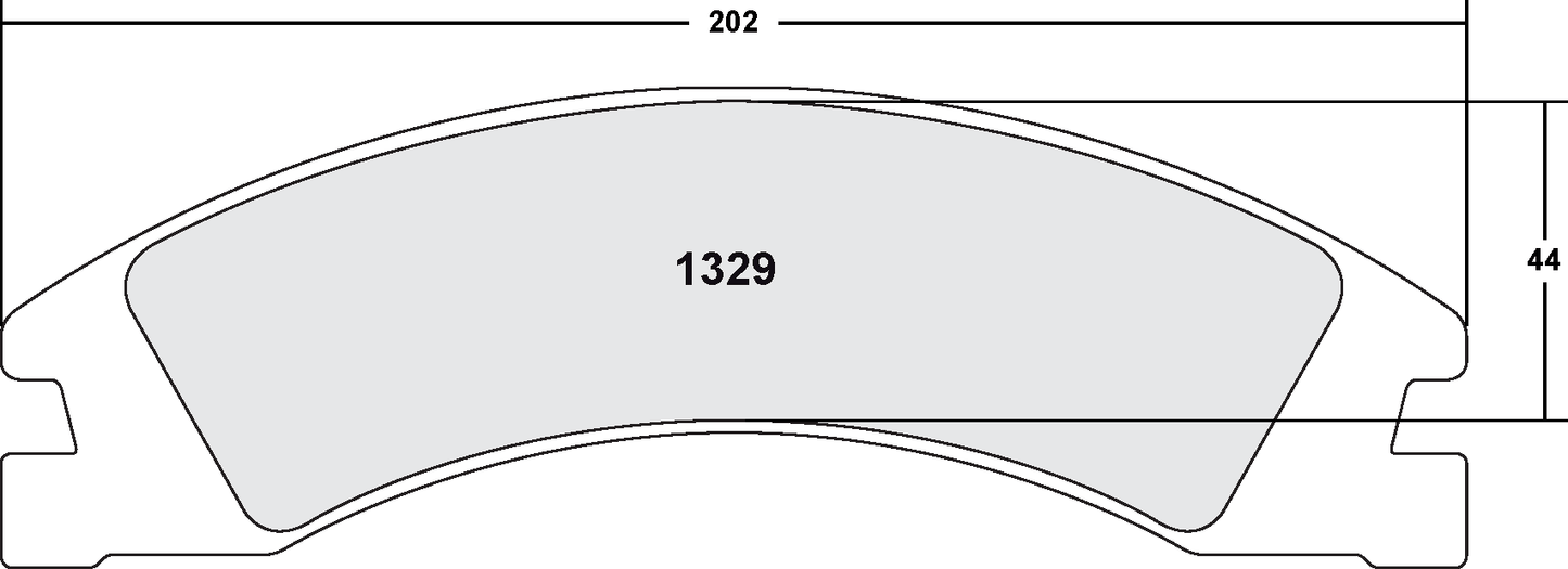 PFC 1329.12 BRAKE PADS Z-RATED ANTI CORROSION