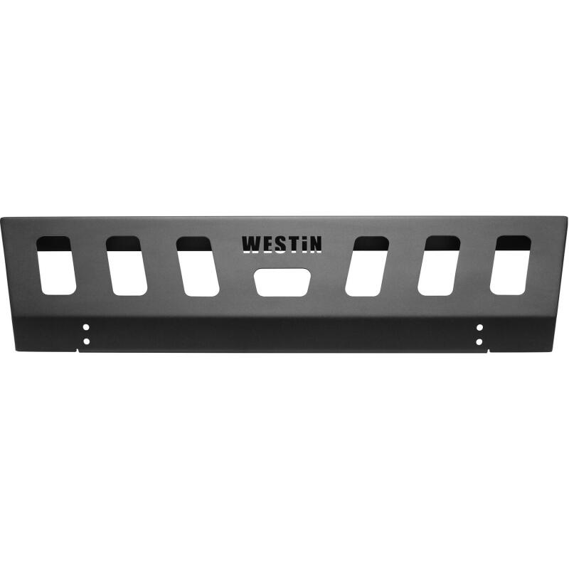 Westin 07-18 Jeep Wrangler JK WJ2 Skid Plate for Front Bumper - Textured Black
