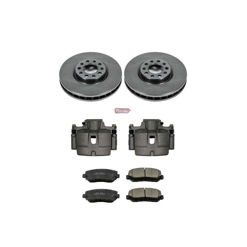 PowerStop Power Stop 15-17 Chrysler 200 Front Autospecialty Brake Kit w/Calipers