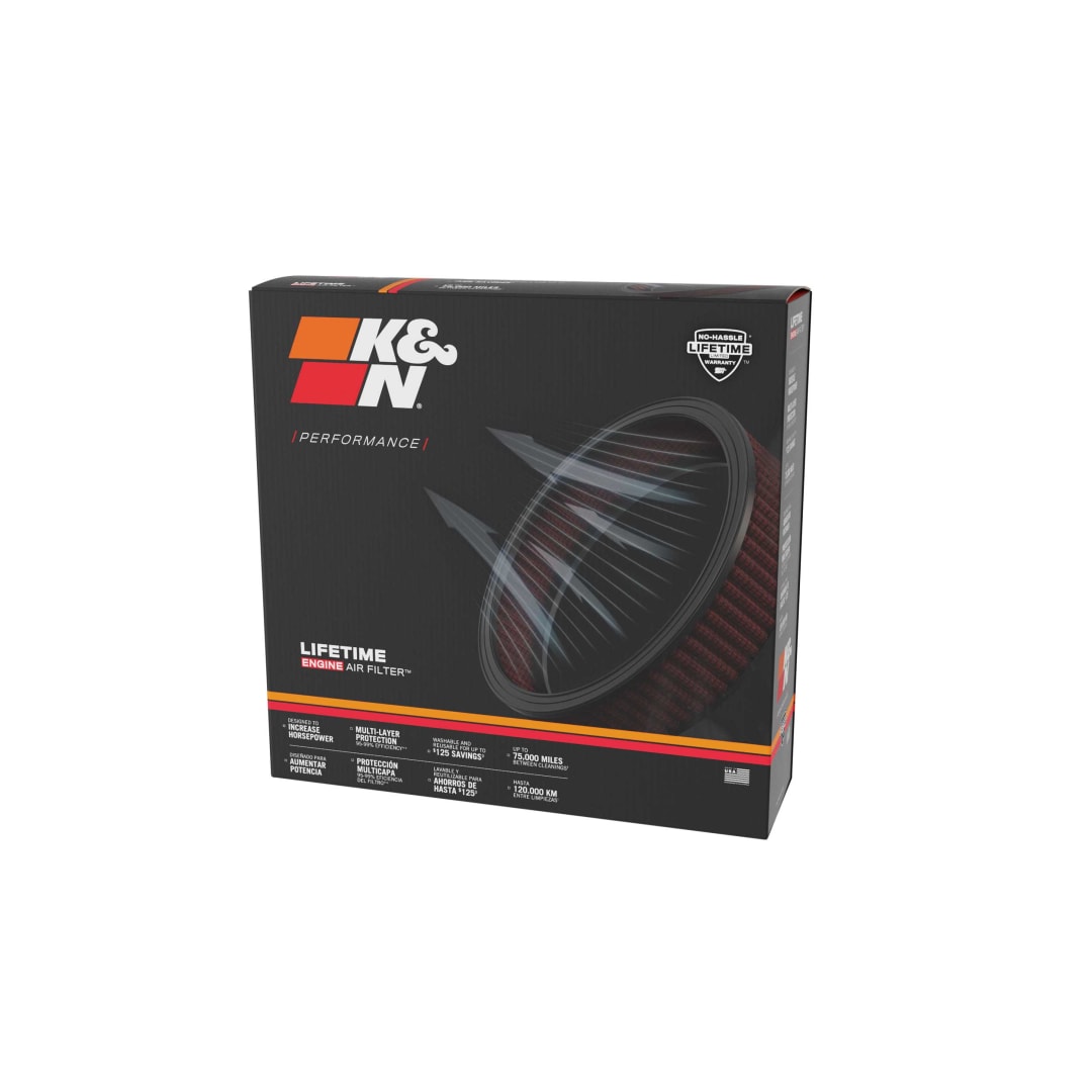 K&N E-9201 High-Flow Original Lifetime Engine Air Filter - NISSAN PATROL L6-4.2L DSL