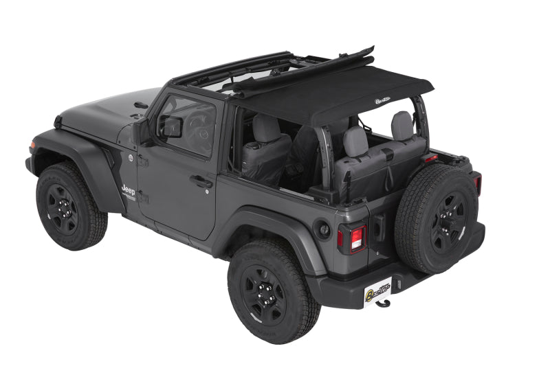 Bestop 18-26 Jeep Wrangler JL 2-Door Trektop (Premium Black Twill)