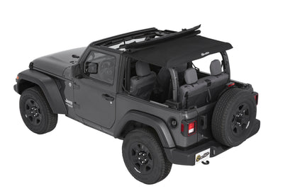 Bestop 18-26 Jeep Wrangler JL 2-Door Trektop (Premium Black Twill)