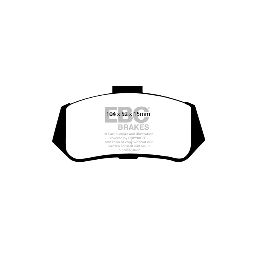 EBC DP173 Fiat 130 Ultimax Rear Brake Pads 2 | ML Performance UK Car Parts