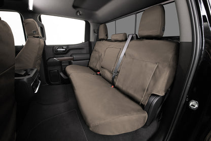 Covercraft 14 Chevrolet/GMC 1500 Waterproof Polyester SeatSaver Custom Front Row Seat Covers - Taupe