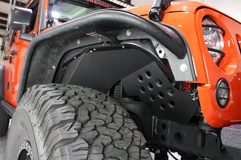 Fishbone Offroad 07-18 Jeep Wrangler JK Aluminum Front Inner Fenders