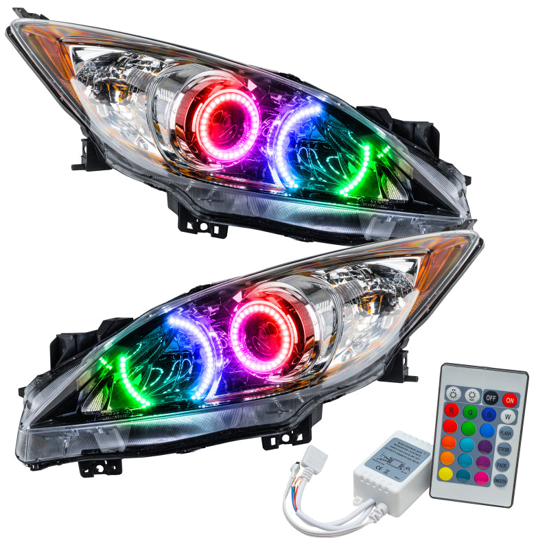 ORACLE Lighting Oracle 10-13 Mazda 3 SMD HL - Halogen - ColorSHIFT w/ Simple Controller