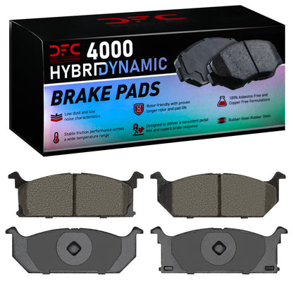 DFC 85-94 Suzuki Forsa Front 4000 Hybridynamic Brake Pads