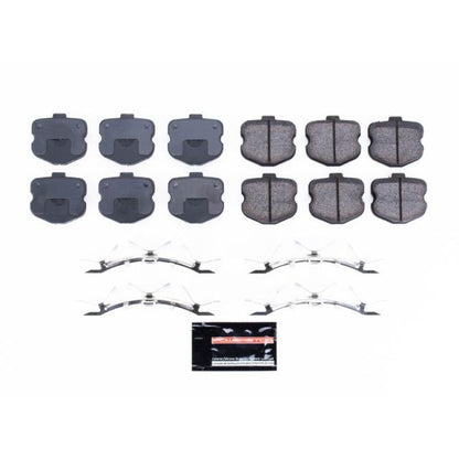 PowerStop Power Stop 06-13 Chevrolet Corvette Front Z23 Evolution Sport Brake Pads w/Hardware