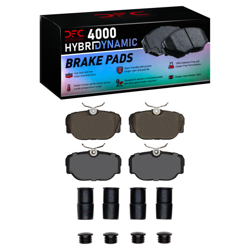 DFC 84-91 BMW 325is Front 4000 HybriDynamic Brake Pads and Hardware Kit