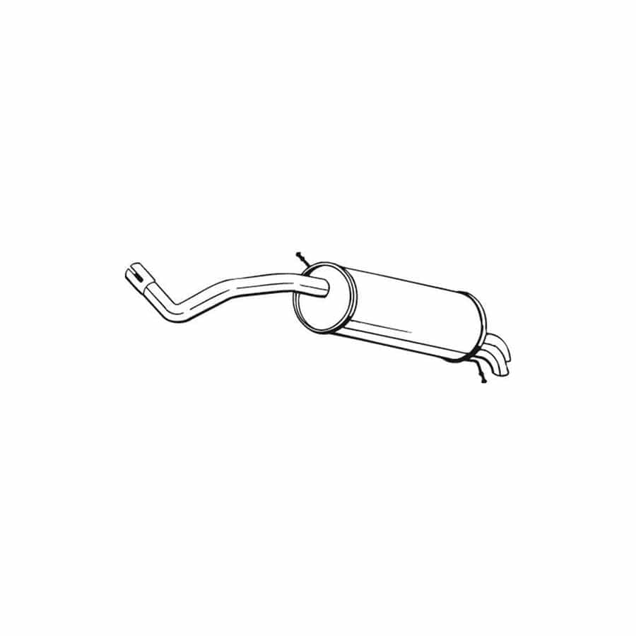 Bosal 278-033 Rear Silencer