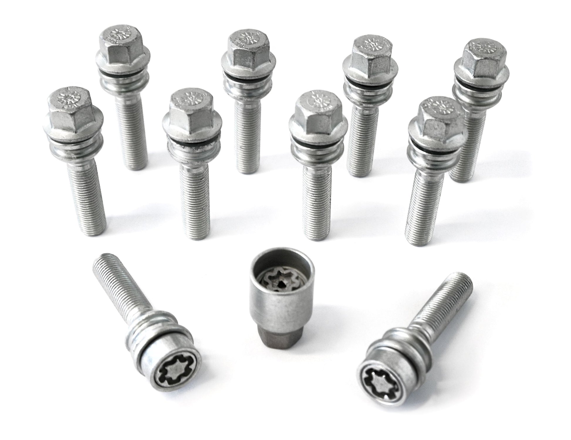 H&R 1453607SET Wheel-Lock set M14 with movable round head R14mm