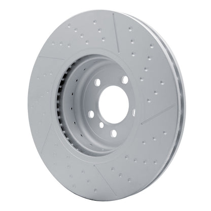 DFC 13-20 BMW 435i Front Hi-Carbon Alloy Geomet Coated Rotor - Dimpled and Slotted
