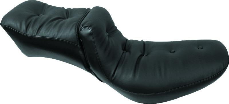 Mustang Motorcycle Mustang 80-07 Harley Early FLH Touring Tank Bib - Black