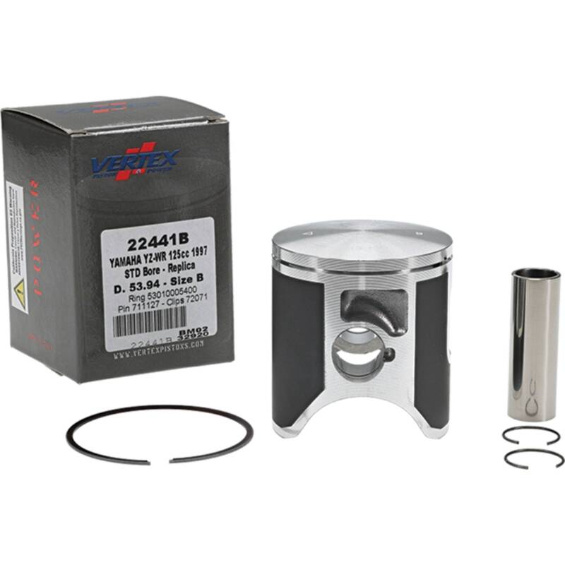 Vertex Pistons Vertex Piston 1997 Yamaha YZ 125 125cc Cast Replica Piston Kit