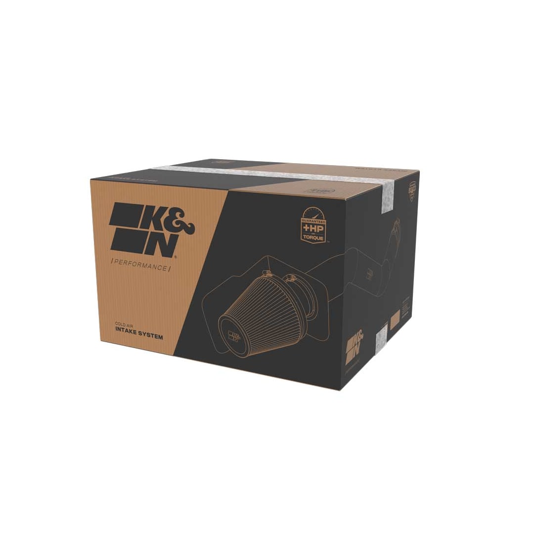 K&N 77-3064KTK Cold Air Intake - High-flow, Aluminum Tube - CHEVROLET/GMC TOPKICK, V8-6.6 DSL