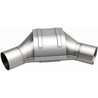 MagnaFlow Universal Catalytic Converter 2.00inch Angled Inlet/Outlet