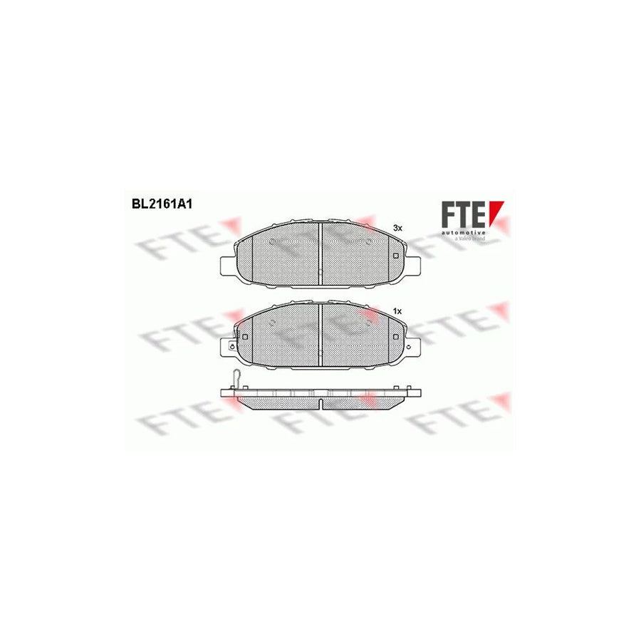 FTE Bl2161A1 Brake Pad Set For