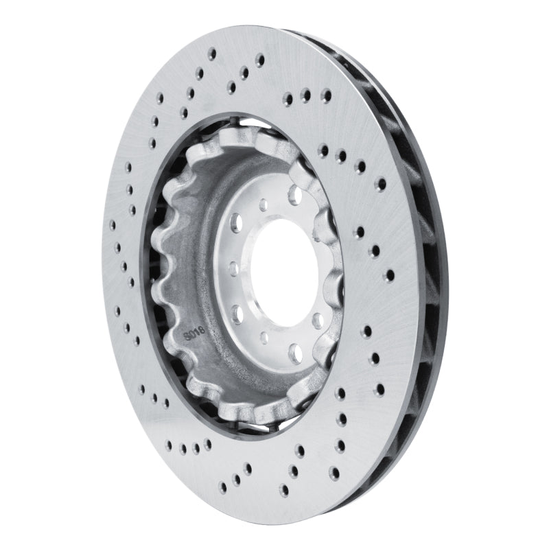 DFC 06-08 BMW Z4 Right Front Drilled Hi-Carbon Alloy Geomet Coated Rotor