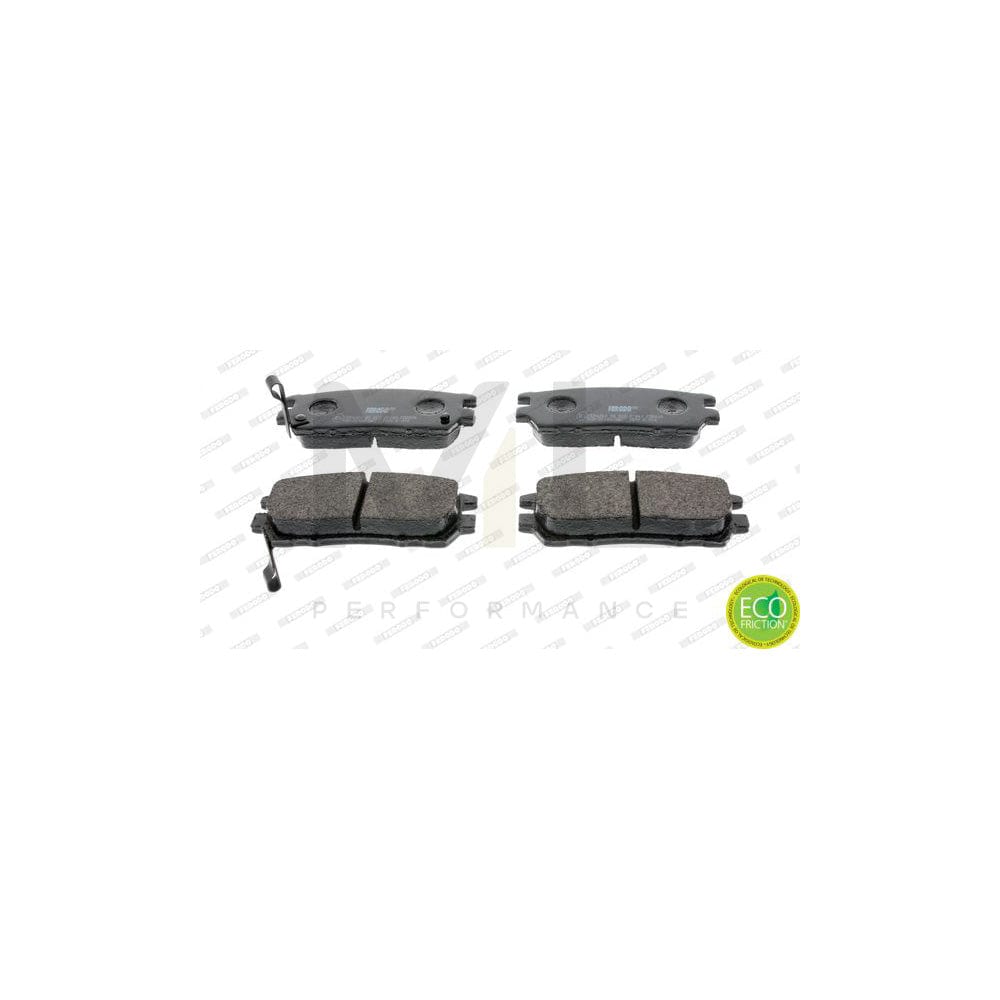 Ferodo Premier Eco Friction FDB804 Brake Pad Set With Acoustic Wear Warning, Without Accessories