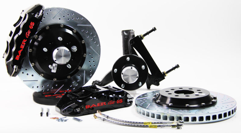 Baer Brakes 94-96 Chevrolet Impala 14in Extreme+ Front Brake Kit-Black-