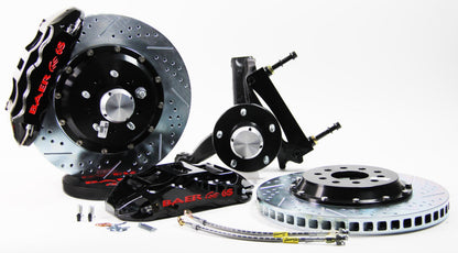 Baer Brakes 94-96 Chevrolet Impala 14in Extreme+ Front Brake Kit-Black-