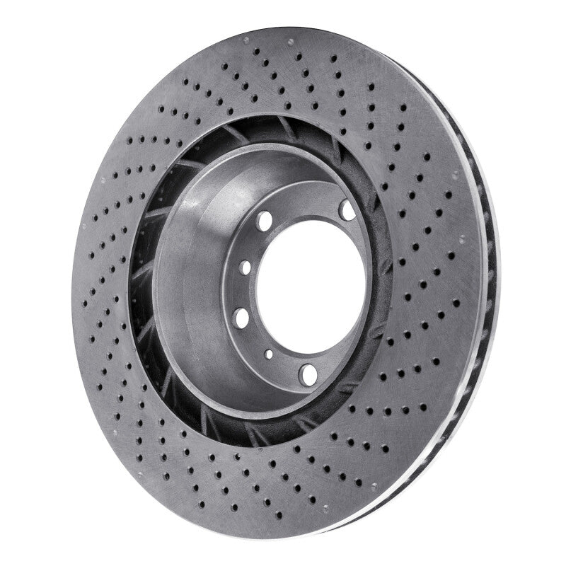 DFC 07-13 Porsche 911 Left Rear Drilled Brake Rotor