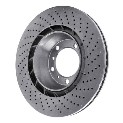 DFC 07-13 Porsche 911 Left Rear Drilled Brake Rotor
