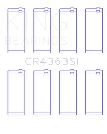 King Engine Bearings GM 134 DOHC Ecotec 2.2L Connecting Rod Bearings - (Set of 4)