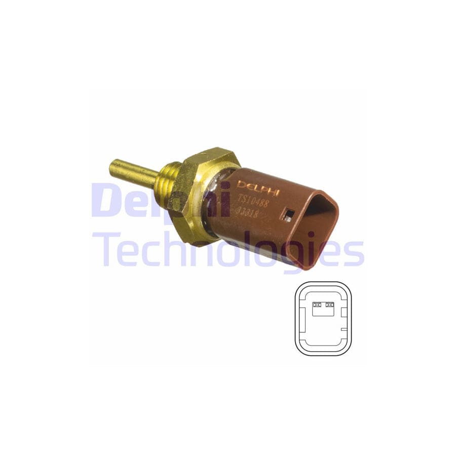 Delphi Ts10488 Sensor, Coolant Temperature