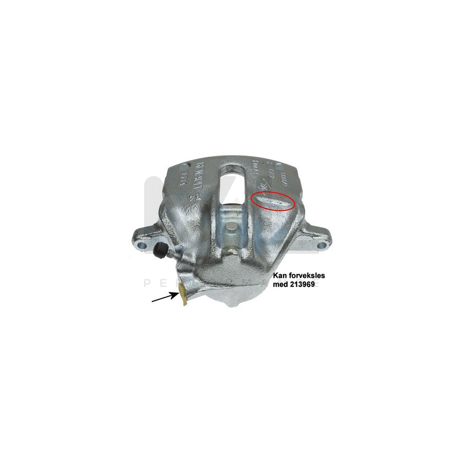 TEXTAR 38232800 Brake Caliper without holder