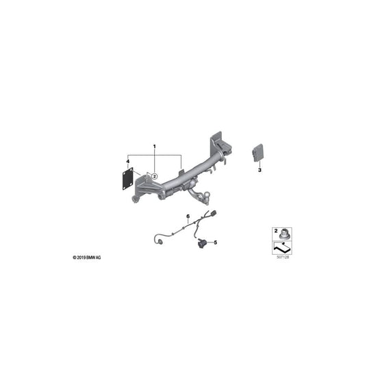 Genuine BMW 61136840334 G05 G07 Pollak Connector (Inc. X5 50iX, X5 40i & X7 50iX)