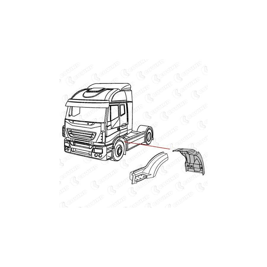 Covind 530/325 Wing Fender