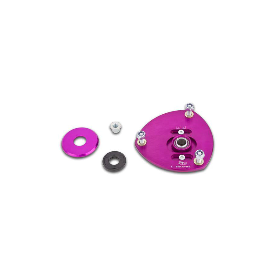 KW 19000792 Mitsubishi Lancer VII Clubsport Top Mounts FA Left - With Camber & Castor Adjustment 1  | ML Performance UK Car Parts