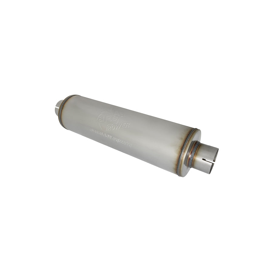 aFe 49M00024 3-1/2 IN ID Center/Center x 7 IN Dia. x 24 IN L - Round Body Muffler