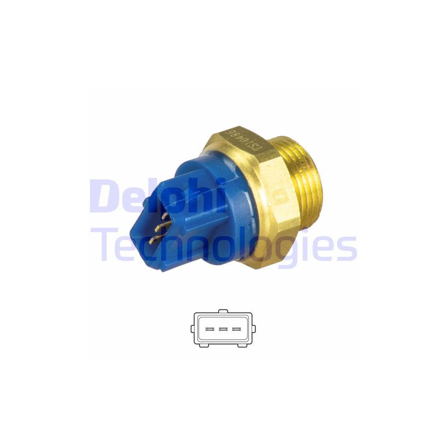 Delphi Ts10486 Temperature Switch, Radiator Fan