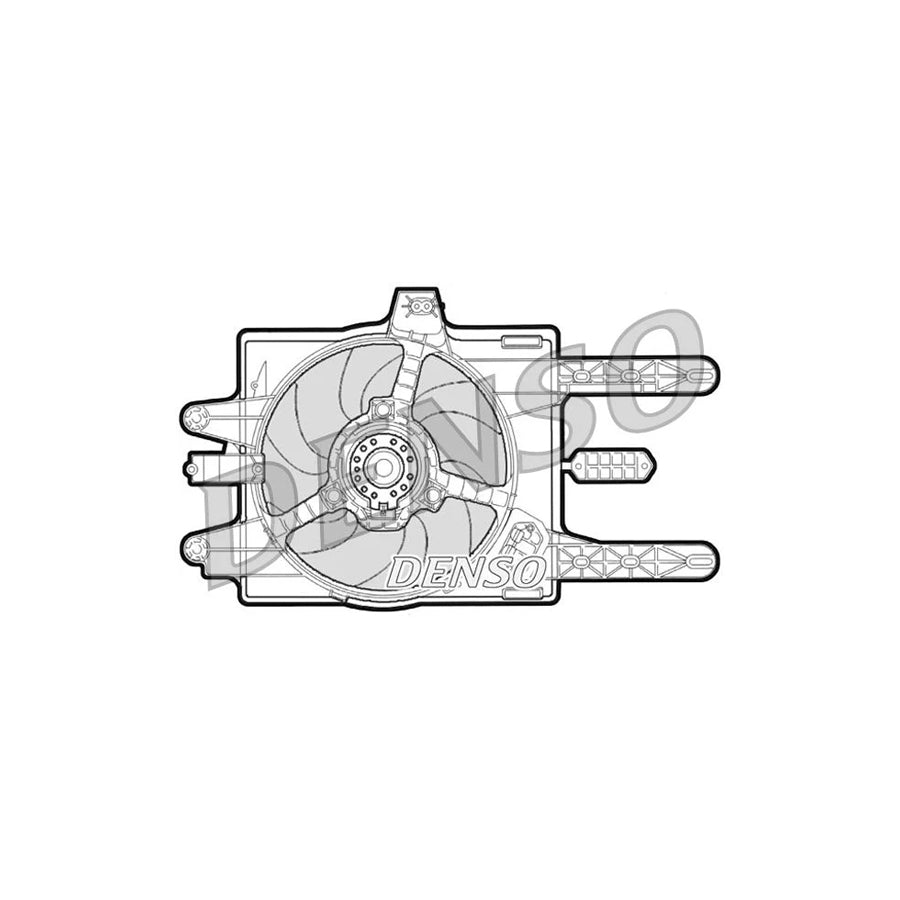 DENSO DER09030 Fan, Radiator