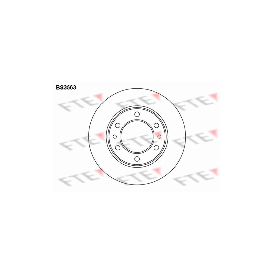 FTE Bs3563 Brake Disc