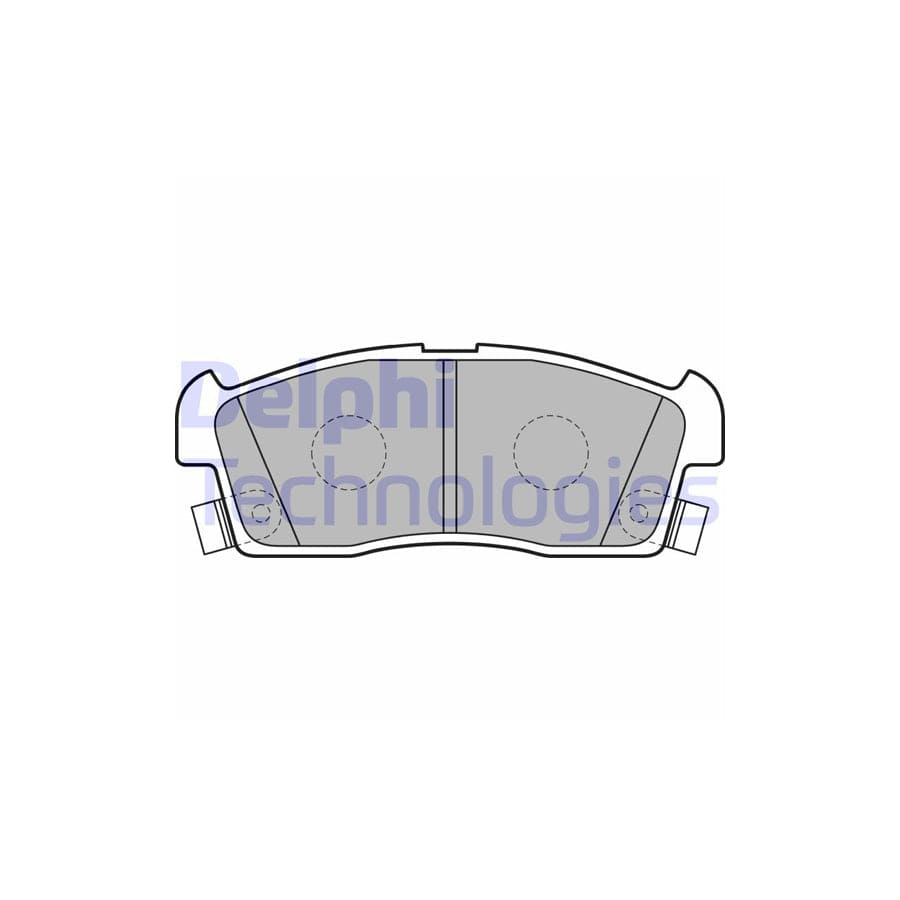 Delphi Lp2258 Brake Pad Set