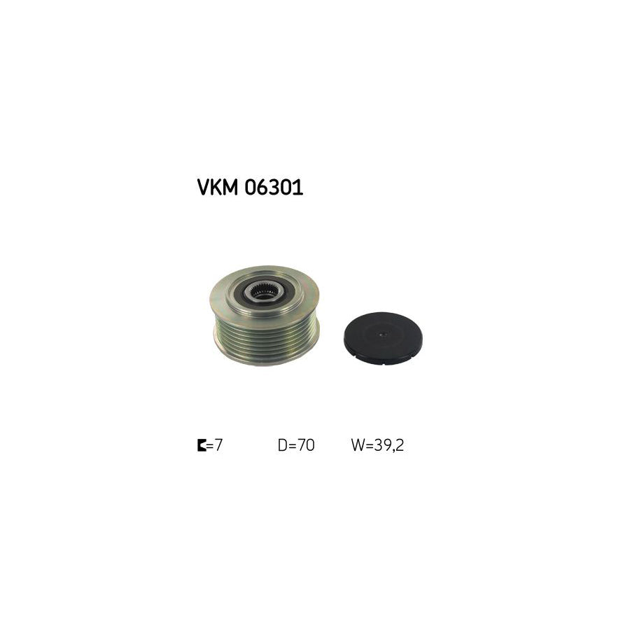 Skf Vkm 06301 Alternator Freewheel Clutch