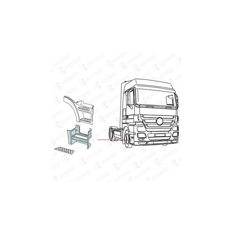 Covind 943/250 Rocker Panel