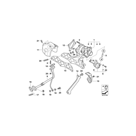 Genuine BMW 11427791062 R50 Gasket (Inc. One D)