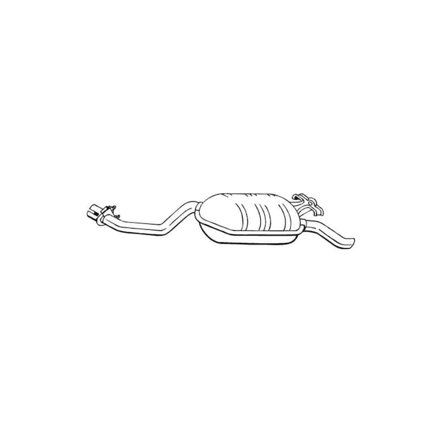 Bosal 278-209 Rear Silencer