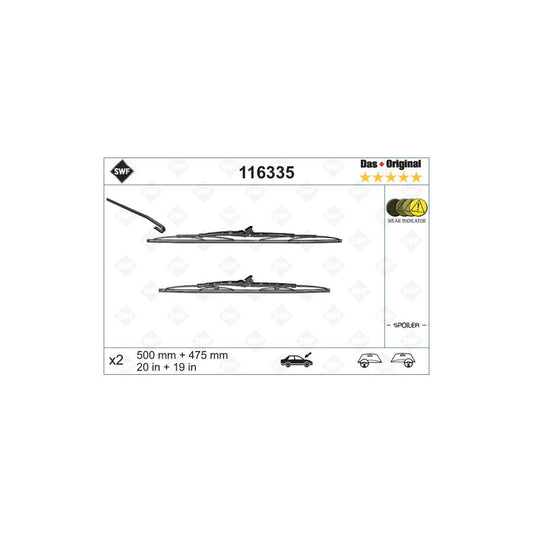 Swf Original 116335 Wiper Blade