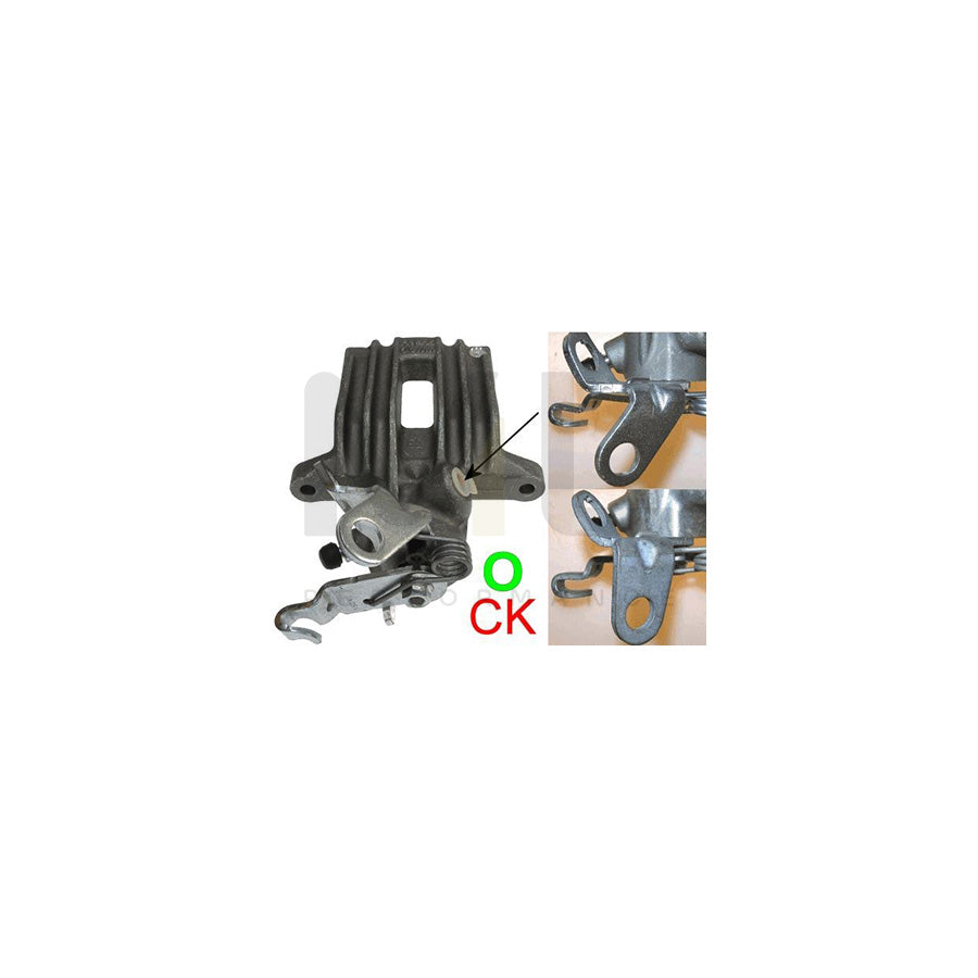 TEXTAR 38048500 Brake Caliper without holder