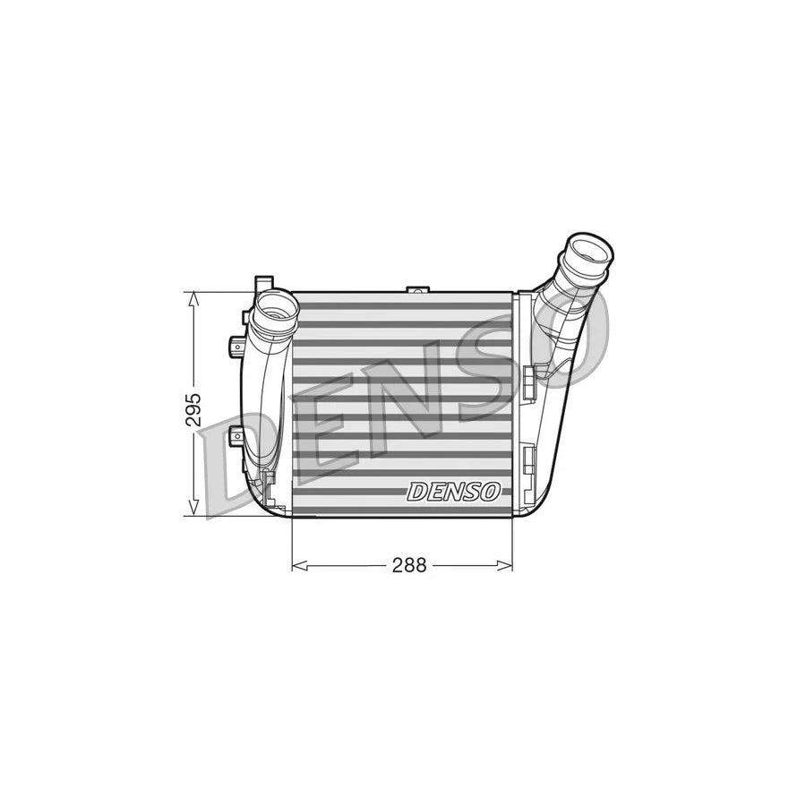 DENSO DIT02031 Intercooler for Audi Q7 (4Lb)